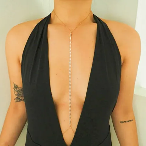 Wholesale sexy water drop nipple chain europe and the united states sexy  accessories body chain - Nihaojewelry