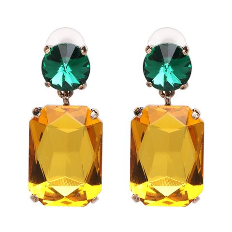 Alloy Fashion Geometric Earring  (yellow) Nhjj5171-yellow