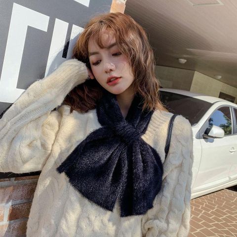 Autumn And Winter Long Thick Couple Warm Tassel Scarf Nhmn157354