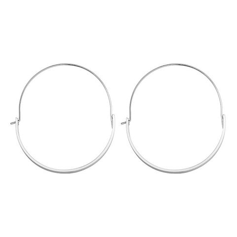 Women's Simple Half Circle Hoop Earrings Earrings Women