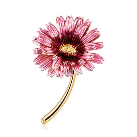 Korean Style Flower Alloy Stoving Varnish Other Women's Brooches