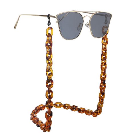Fashion Acrylic Leopard Glasses Chain Nhbc130974