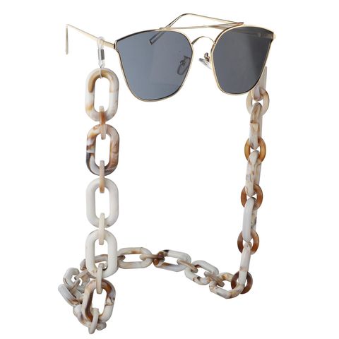 Fashion Acrylic Leopard Glasses Chain Nhbc130993