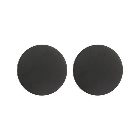 Simple Style Round Plating Alloy No Inlaid Earrings Ear Studs