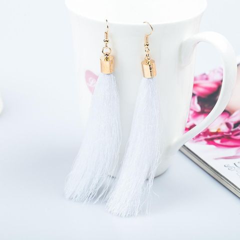 New Cloth Handmade Tassel Earrings Nhdp149427