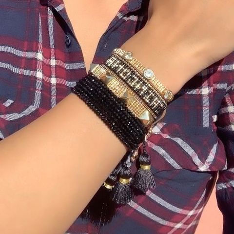 Beads Hand-woven  Letter Bracelet