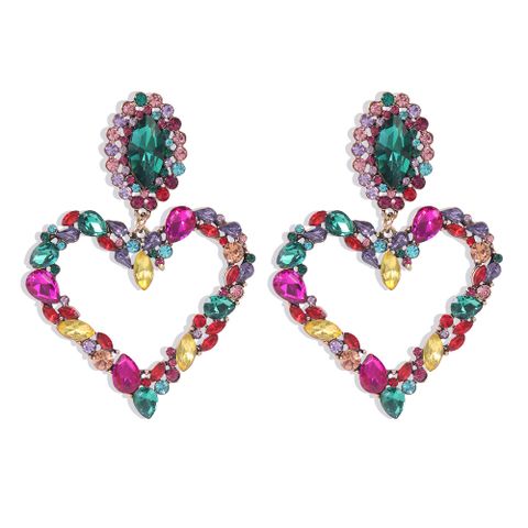Exaggerated Heart Fashion Earrings
