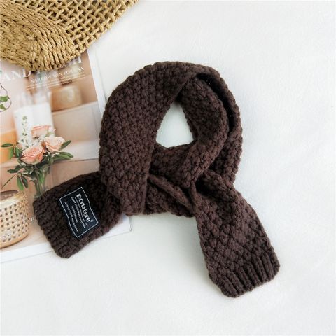 Pure Color Labeling Scarf