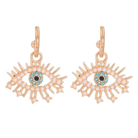Fashion Eye Diamond Earrings