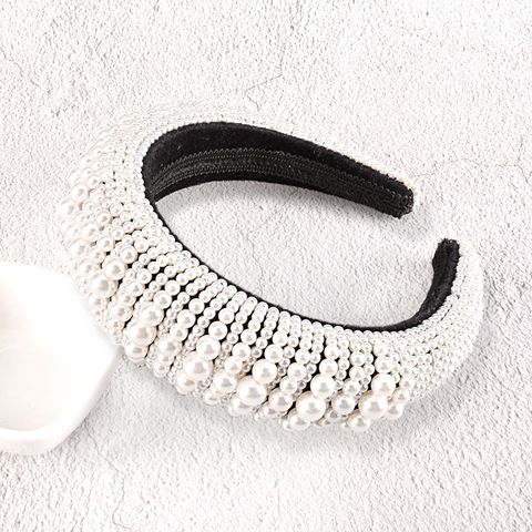 Fashion Sponge Pearl Headband