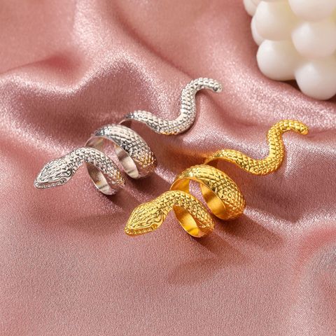 New Retro Exaggerated Snake-shaped Ring