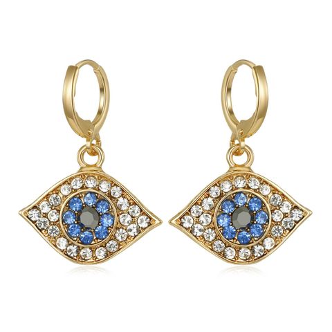 Fashion Jewelry Small Diamond Devil's Eye Earrings Turkish Earrings Alloy Earrings Earrings
