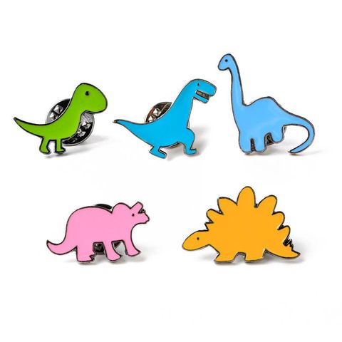 New Fashion Cartoon Cute Childlike Dinosaur Brooch Wholesale