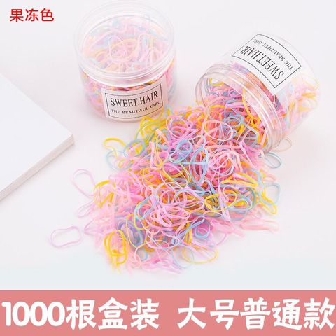 Girls&#39; Rubber Band Hair Band Disposable Black Rubber Band Thickened Baby Head Rope Children&#39;s Hair Accessories