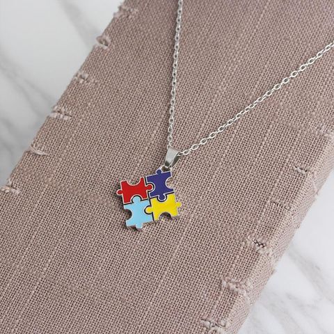 New Fashion Puzzle Necklace Yiwu Nihaojewelry Wholesale