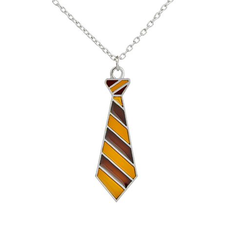 New Simple  Personality Dripping Color Tie Pendant Necklace Wholesale  Nihaojewelry Wholesale