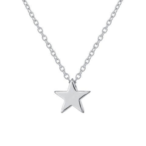 Fashion Pentagram Pendant Necklace Creative Retro Simple Alloy Clavicle Chain Wholesale Nihaojewelry