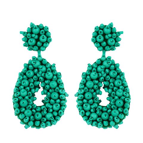 Fashion Water Droplets Alloy No Inlaid Earrings