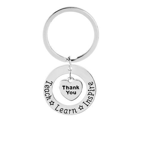 Fashion Explosion Keychain Personality Lettering Keychain Wholesale Nihaojewelry