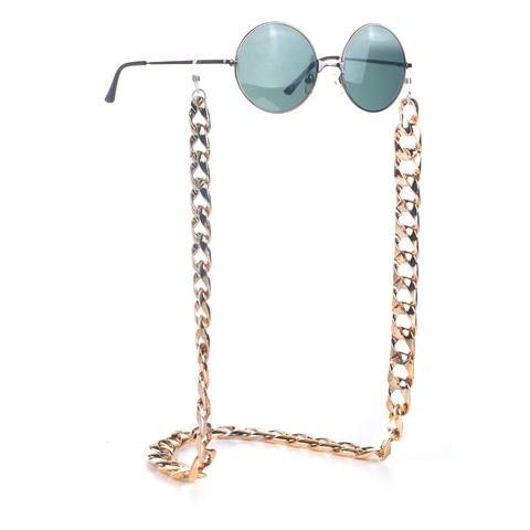 Best Selling Fashion Simple And Simple Color Retention Gold Thick Glasses Rope Glasses Chain Non-slip Wholesale Nihaojewelry
