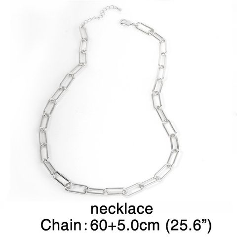 Hip-hop Rap Accessories Hiphop Big Gold Chain Cuban Necklace Clavicle Chain Wholesale Nihaojewelry