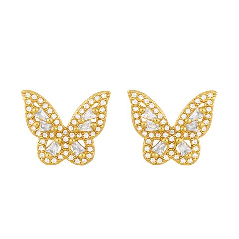 Fashion Jewelry Korean Earrings Butterfly Earrings Simple Fashion Earrings Wholesale Nihaojewelry