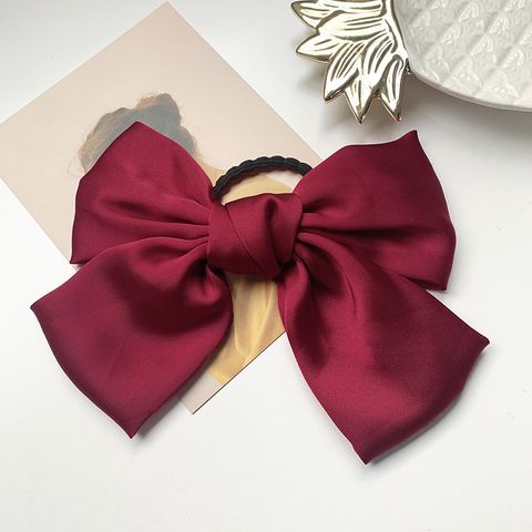 Gorgeous Satin Oversized Double Bow Hair Clip Korean Hair Accessories New