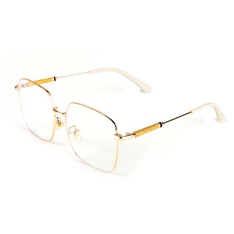 New Design Anti-blue Glasses Fashion All-match Metal Flat Myopia Glasses Frame Wholesale Nihaojewelry