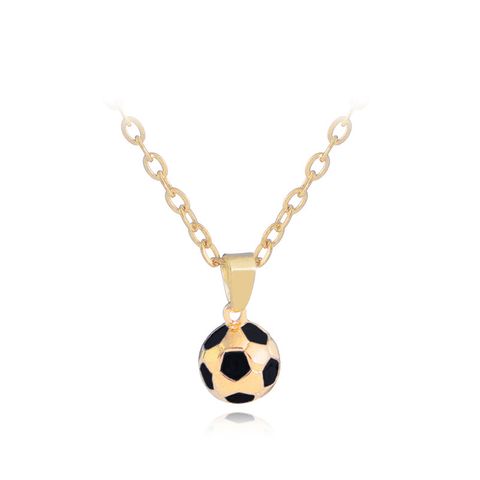 Creative World Cup Football Pendant Sweater Chain Necklace Hot Selling Necklace Women Wholesale Nihaojewelry