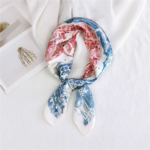 Small Square Scarf  Neck Protector Korean Suit Small Scarf Wholesale Nihaojewelry
