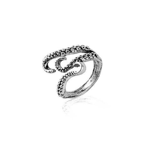 Außenhandel Hot Style Ring Ring Europäische Und Amerikanische Persönlichkeit Mode Retro Herren Octopus Ring Legierung Gelenk Ring