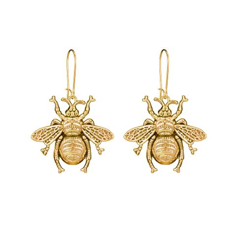 Neue Ohrschmucklegierung Retro Insektenbiene Ohrringe Großhandel Nihaojewelry