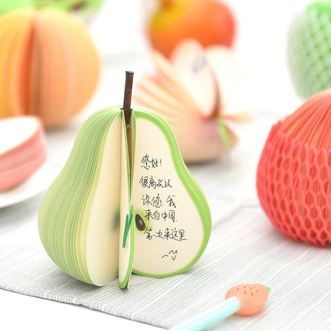 Korea Creative Stationery Cute Fruit Memo Post-it Notes Wholesale