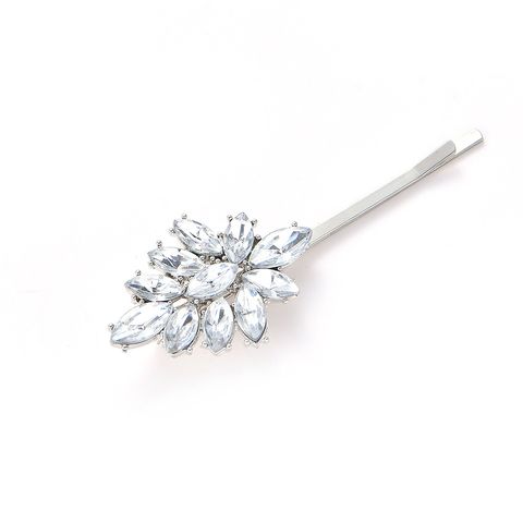 Fashion Diamond Clip Set Pearl Hair Clip Sun Flower Star Leaf Edge Clip