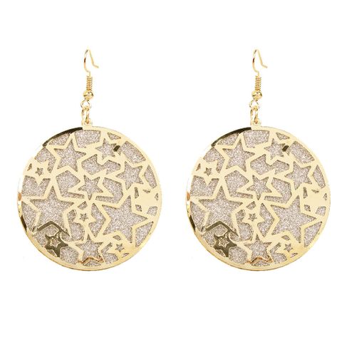 Style Irregular Stars Multi-layer Frosted All-match Earrings Wholesale Nihaojewely