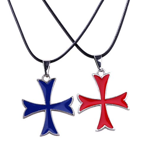 Fashion Templar Cross Pendant Necklace Wholesale