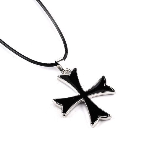 Fashion Templar Cross Pendant Necklace Wholesale