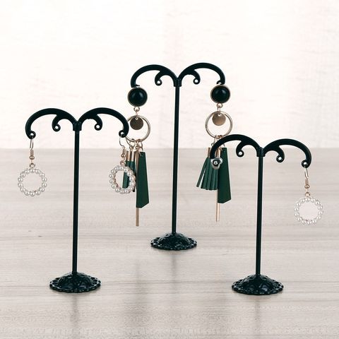 Wrought Iron Earrings Jewelry Display Stand Three Piece Set  Wholesale