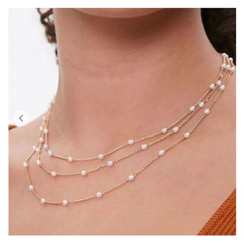 Bohemian Style Simple Multi-layer Pearl Fashion Necklace Wholesale