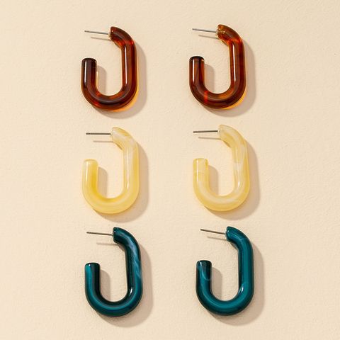 Hot Selling Popular Fashion Colorful Earrings Set Wholesale