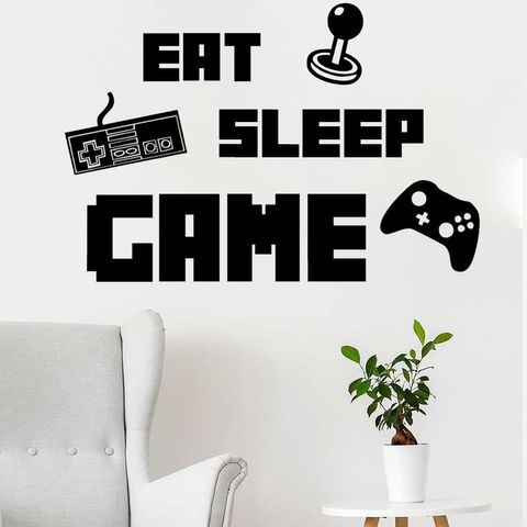 Fashion New Game Console Fun Home Wall Stickers Decoration Wholesale