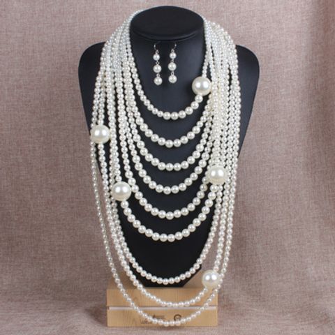 Occident And The United States Beads  Necklace Set (alloy)  Nhct0048-alloy