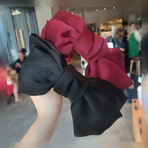Korean Fashion Simple New Big  Bow Headband Wholesale