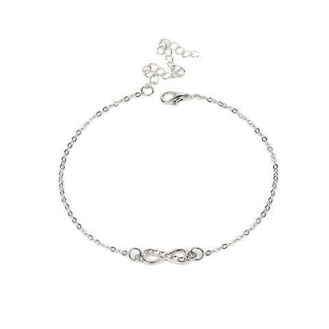 Fashion Hollow Bow Diamond Necklace Bracelet Anklet