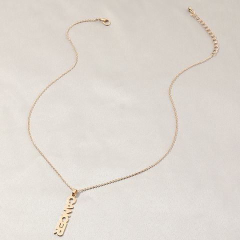 Fashion English Twelve Constellation Necklace Clavicle Chain Wholesale