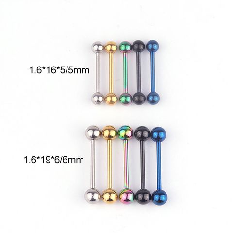 Tongue Rings Fashion Geometric 316 Stainless Steel  Plating No Inlaid