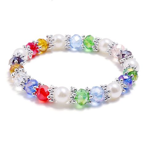 Exquisita Pulsera Creativa De Cristal