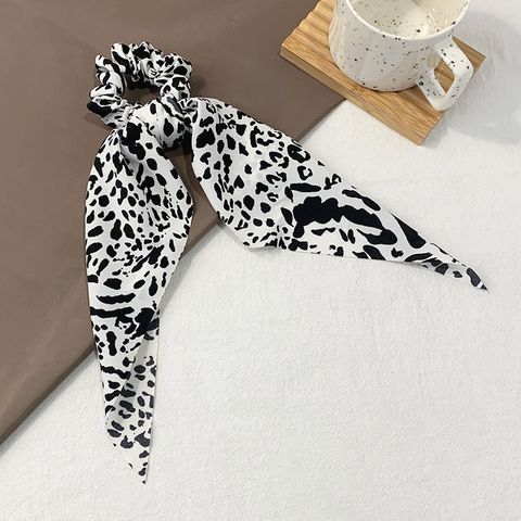 Leopard Print Simple Hair Scrunchies