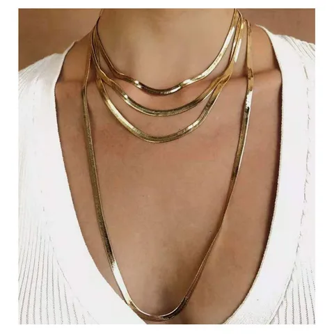 Fashion Geometric Alloy Wholesale Necklace