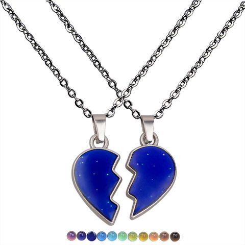 Angel Wings Color Changing Stainless Steel Necklace